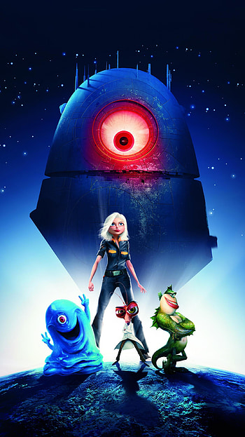 Monsters vs Aliens (2022) movie HD phone wallpaper