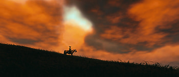 Ghost of Tsushima — Lone Rider at Dusk ( Gaming ), video game, Ghost of Tsushima, gaming environment, horse riding HD wallpaper