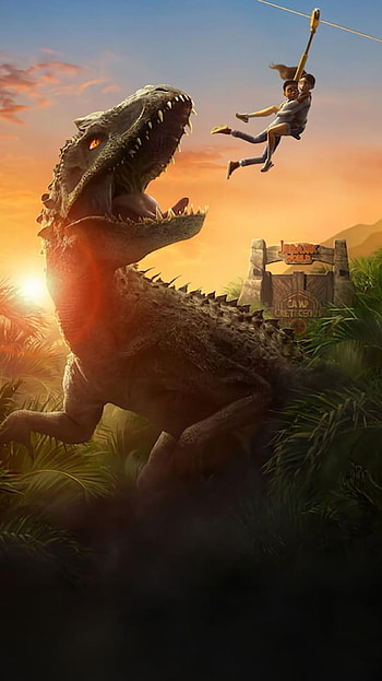 Jurassic World: Camp Cretaceous (2022) movie HD phone wallpaper