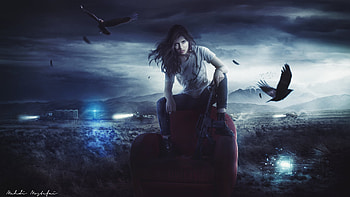 Woman at War HD wallpaper