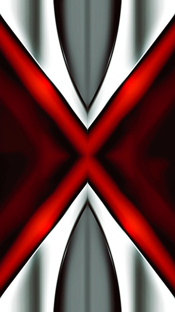 red silver smooth neon, digital, art, material, modern, shapes, design, geometric, pattern, abstract, tint HD phone wallpaper