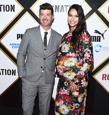Robin Thicke, April Love Geary, Baby no 2, Spoiled HD phone wallpaper