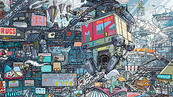 Comics, Judge Dredd HD wallpaper