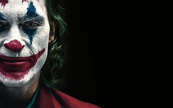 Joker, villian, make up, man HD wallpaper