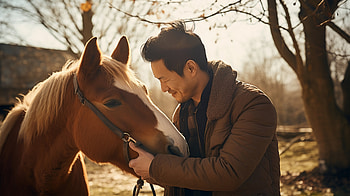 AI Art, Horse HD wallpaper