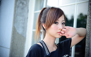 Contemplations, oriental, contemplation, asian, female HD wallpaper