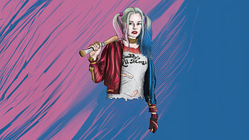 Harley Quinn The Queen Of Chaos, harley-quinn, superheroes, artwork, artist, digital-art HD wallpaper