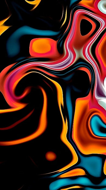 fdkjkg, electric blue, new, art, neon, android, black, oled, pattern, yellow, , orange, red, 3d, amoled, blue, liquid, modern, , design, fluid, , flow HD phone wallpaper