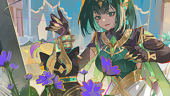 Nefer — Genshin Impact : Verdant Bloom, Video Game HD wallpaper