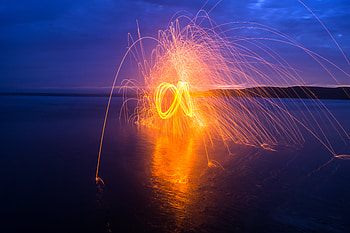 Infinity, Shine, Light, Miscellanea, Miscellaneous, Lines, Light Art HD wallpaper