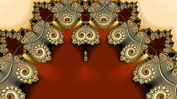 Trippy Psychedelic Fractal, trippy, psychedelic, aesthetic, victorian, Abstract, fractal HD wallpaper