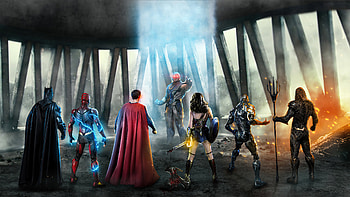 Justice League vs Darkseid, fan art, 2020 HD wallpaper
