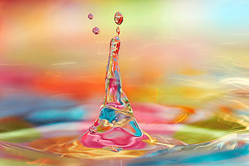 Abstract, Water, Spray, Splash, Liquid, Drop HD wallpaper