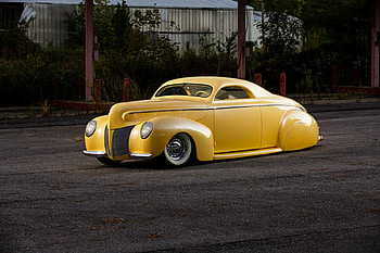 1940-Mercury-Custom, Yellow, 1940, Classic, Whitewall HD wallpaper