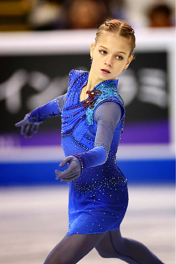 Alexandra Trusova: Figure skating inspiration, Skating prodigy, Ice skating talent HD phone wallpaper
