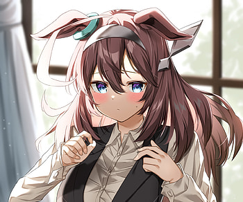 Mihono Bourbon, Mihono Bourbon, Anime, Uma Musume: Pretty Derby HD wallpaper