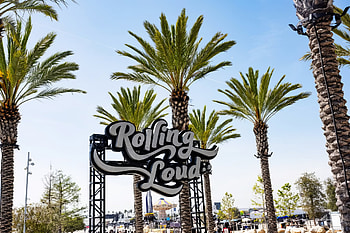 HIP-HOP Rolling Loud 2026 musical festival event, Music, Palm Tree HD wallpaper
