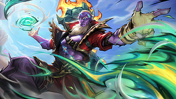 Ryze Soul Fighter Skin LoL WR Splash Art, Video Game, League Of Legends, Ryze (League Of Legends) HD wallpaper