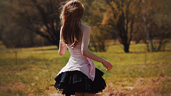 Girl In Nature, girls, nature HD wallpaper