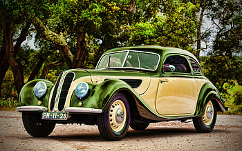 BMW 327, R, retro cars, 1940 cars, supercars, 1940 BMW 327, german cars, BMW HD wallpaper