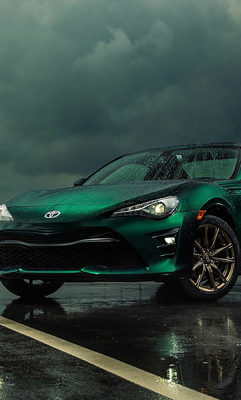 Green Toyota GT86, Sport car , Toyota car , Toyota HD phone wallpaper