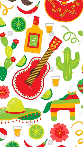 Cinco De Mayo, Mexican Fiesta, Pattern Background HD phone wallpaper