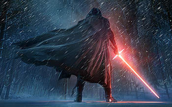 Kylo Ren Star Wars The Force Awakens Artwork HD wallpaper