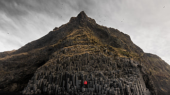 Reynisfjara Black Sand Beach, Geology HD wallpaper