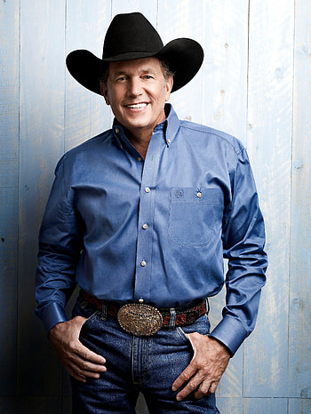 George strait, eye, head HD phone wallpaper