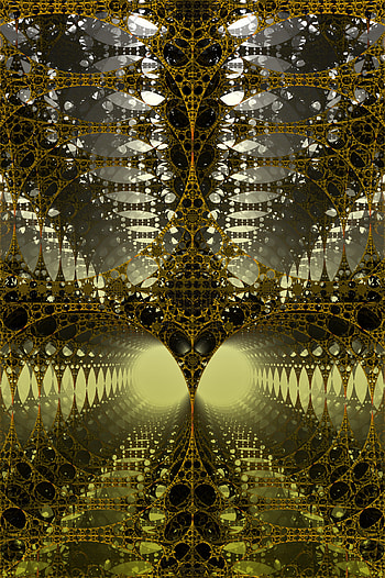 3D, Fractal, Construction, Design, Intricate, Confused, Volume HD phone wallpaper
