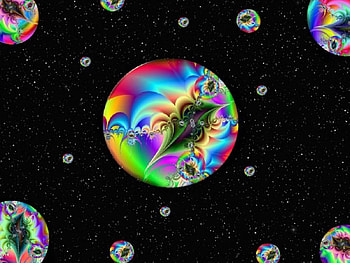 Space, abstract HD wallpaper