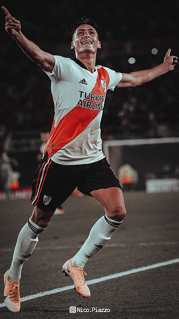Braian Romero, campeon, riverplate, nicopiazzo, argentina, river plate, cr7, brian romero, football, messi, football HD phone wallpaper