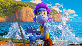 Pixar's Luca, , Animation HD wallpaper