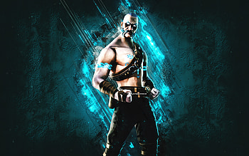 Fortnite Base Ragnarok Skin, Fortnite, main characters, blue stone background, Base Ragnarok, Fortnite skins, Base Ragnarok Skin, Base Ragnarok Fortnite, Fortnite characters HD wallpaper
