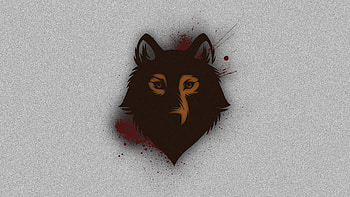 Abstract, Background, Muzzle, Stains, Spots, Wolf HD wallpaper