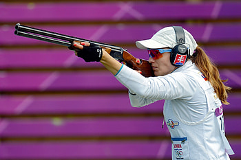 Skeet, 75 targets, Women Olympic shooting HD wallpaper