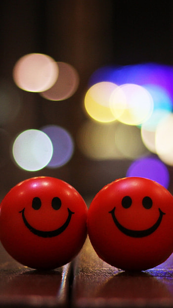 Smiley Ball, Happy Ball HD phone wallpaper