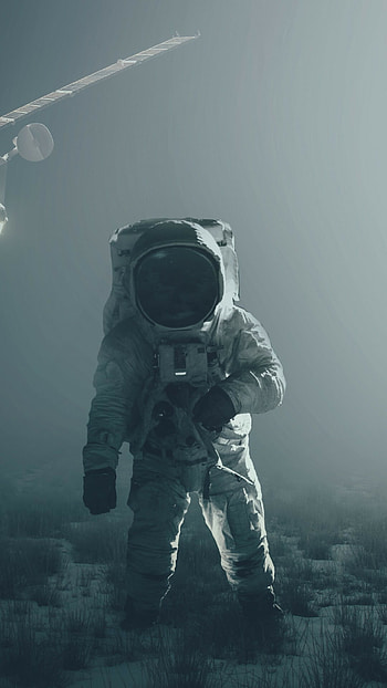 Satellite surface , Astronaut theme, and Sony Xperia visuals, HTC One HD phone wallpaper