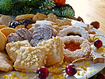 Food, Cookies, Christmas, Bakery Products, Baking, Sweets HD wallpaper