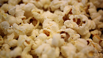 Popcorn, Close-up background, , Detailed HD wallpaper