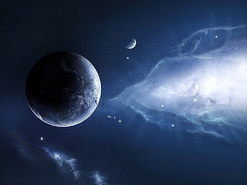 Landscape, Planets, Universe HD wallpaper