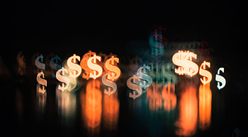 Miscellanea, Miscellaneous, Blurred, Fuzzy, Currency, Dollar HD wallpaper