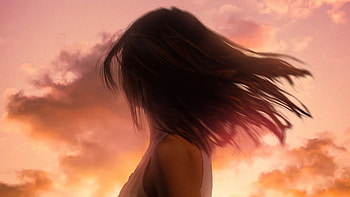Hairs In Air, girls, artist, artwork, digital-art HD wallpaper