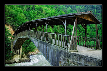 the bridge in Karadeniz, turkey HD wallpaper