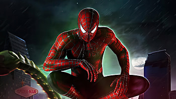 Spiderman Classic Red Suit, spiderman, superheroes, artwork, art, digital-art HD wallpaper