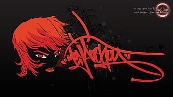 MojaOchota, taging, orange, markus, graffiti HD wallpaper