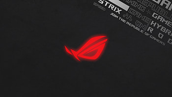 Rog Dark Minimal , republic-of-gamers, asus, computer, games, dark, black, minimalism, minimalist HD wallpaper