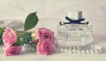 pink, flowers, perfume, roses HD wallpaper