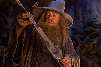 Ian McKellen, The Hobbit, Unexpected journey, Fantasy adventure HD wallpaper