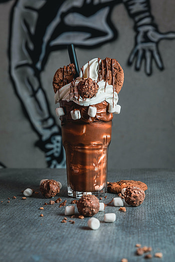 Food, Desert, Coffee, Drink, Beverage, Sweets, Glace, Lyace HD phone wallpaper